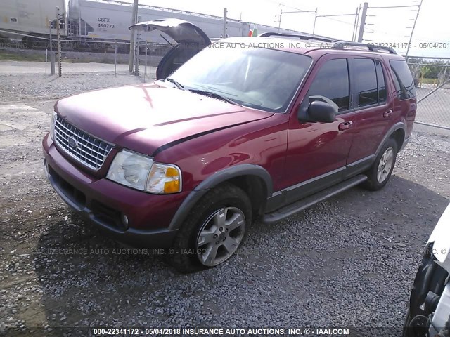 1FMZU63K63UB02956 - 2003 FORD EXPLORER XLT/XLT SPORT/NBX 勃艮第红 照片 2