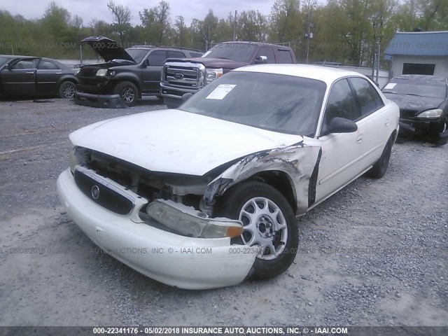 2G4WS52J541274453 - 2004 BUICK CENTURY CUSTOM WHITE photo 6