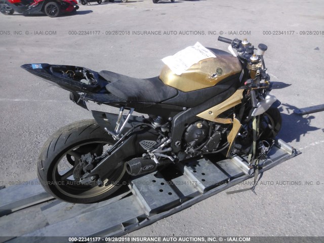 JYARJ16EX9A018019 - 2009 YAMAHA YZFR6 GOLD photo 4