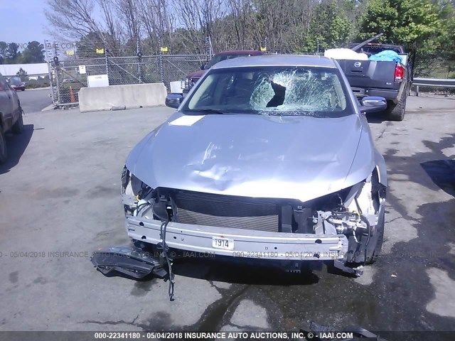 1FAHP2F87DG206457 - 2013 FORD TAURUS LIMITED SILVER photo 6