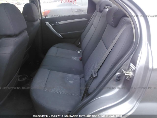 KL1TD5DE5BB228126 - 2011 CHEVROLET AVEO LS/LT 灰色 照片 8