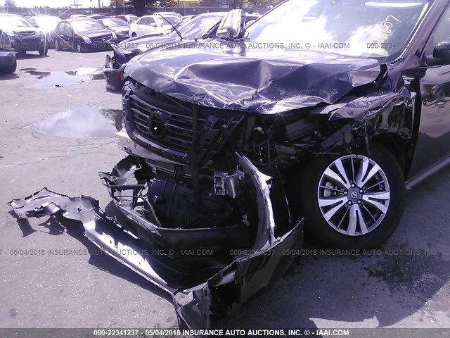 5N1DR2MN9JC616607 - 2018 NISSAN PATHFINDER S/SV/SL/PLATINUM 黑色 照片 6