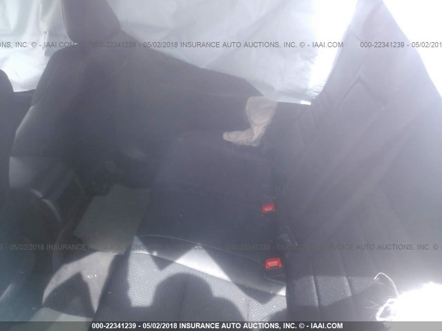 4T1BF1FK8HU664942 - 2017 TOYOTA CAMRY LE/XLE/SE/XSE BLACK photo 8