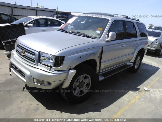 JT3GN87R2Y0166197 - 2000 TOYOTA 4RUNNER LIMITED TAN photo 2