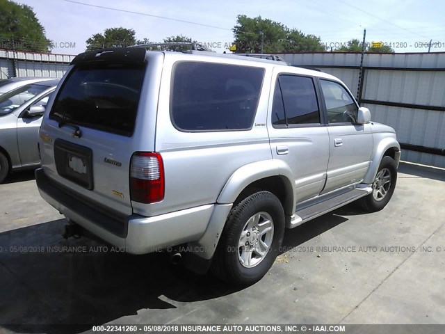 JT3GN87R2Y0166197 - 2000 TOYOTA 4RUNNER LIMITED TAN photo 4