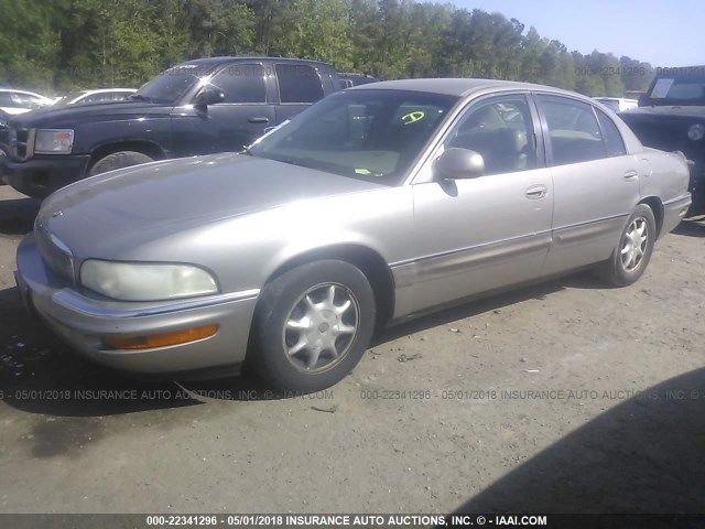 1G4CW54K724134869 - 2002 BUICK PARK AVENUE  GOLD photo 2