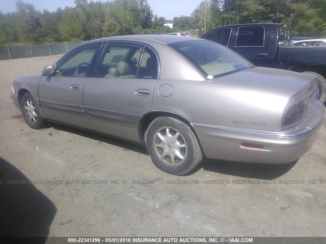 1G4CW54K724134869 - 2002 BUICK PARK AVENUE  GOLD photo 3