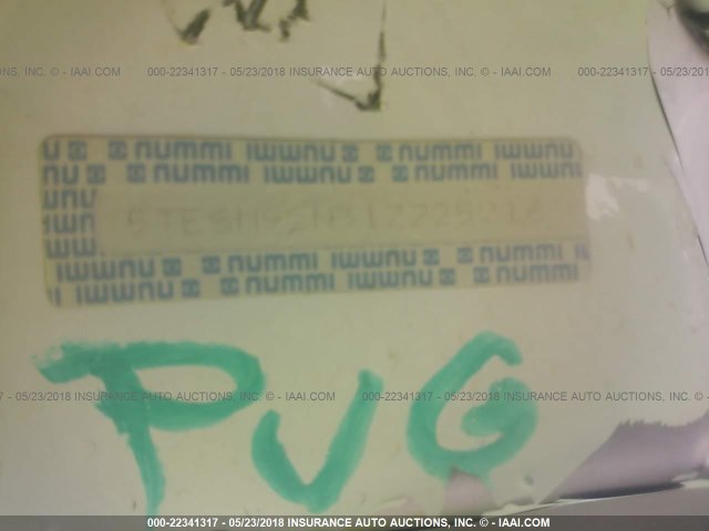 5TESM92N31Z725216 - 2001 TOYOTA TACOMA XTRACAB PRERUNNER თეთრი ფოტო 9