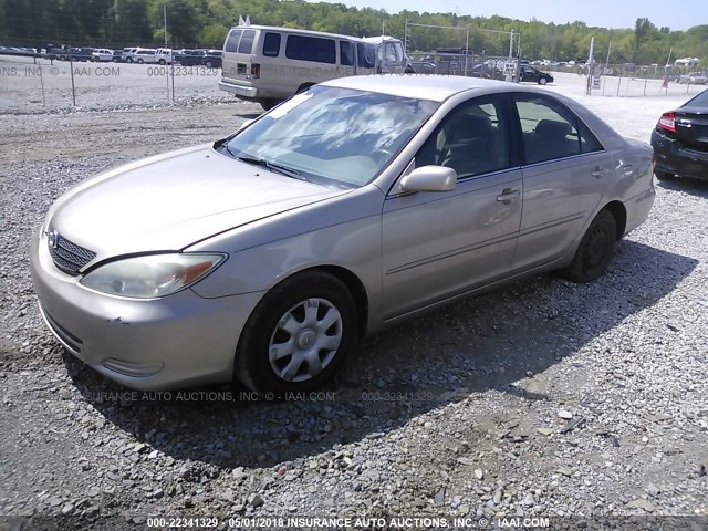 4T1BE32K84U910919 - 2004 TOYOTA CAMRY LE/XLE/SE TAN photo 2