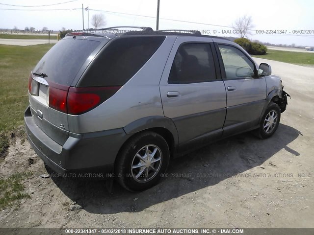 3G5DA03E44S510797 - 2004 BUICK RENDEZVOUS CX/CXL GRAY photo 4