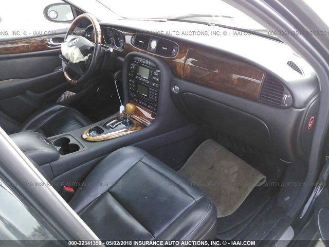 SAJWA79B86SH09264 - 2006 JAGUAR XJ8 L BLACK photo 5