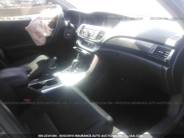 1HGCR2F5XDA247271 - 2013 HONDA ACCORD SPORT შავი ფოტო 5