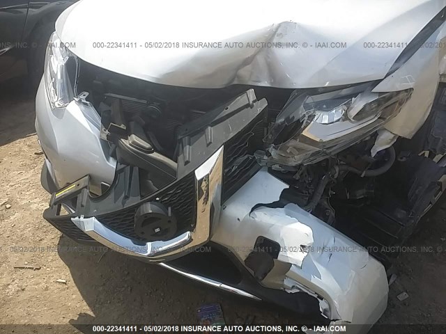 5N1AT2MVXFC794859 - 2015 NISSAN ROGUE S/SL/SV SILVER photo 6