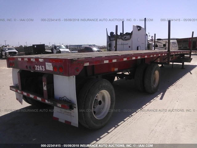 1GRDM96255M703263 - 2005 GREAT DANE FLATBED  RED photo 4