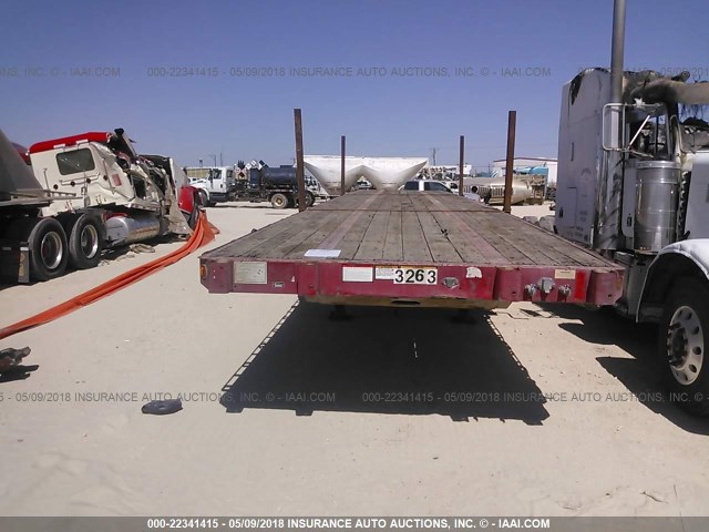 1GRDM96255M703263 - 2005 GREAT DANE FLATBED  RED photo 6