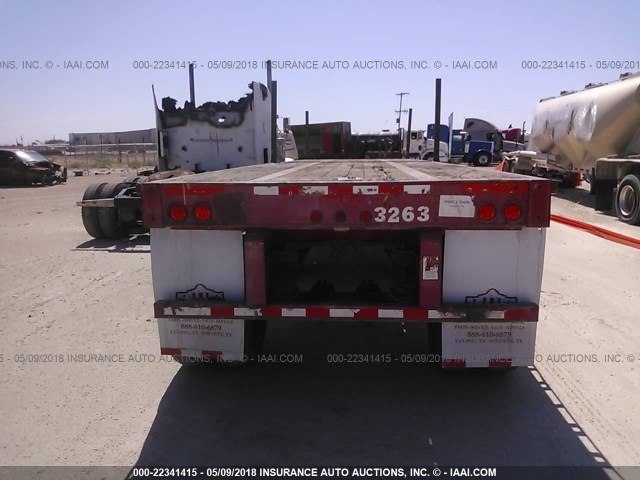 1GRDM96255M703263 - 2005 GREAT DANE FLATBED  RED photo 8