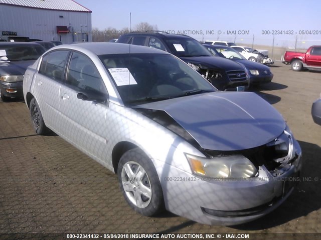 1G8AJ55F36Z137833 - 2006 SATURN ION LEVEL 2 SILVER photo 1