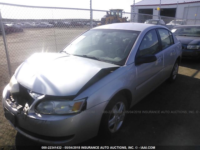 1G8AJ55F36Z137833 - 2006 SATURN ION LEVEL 2 SILVER photo 2