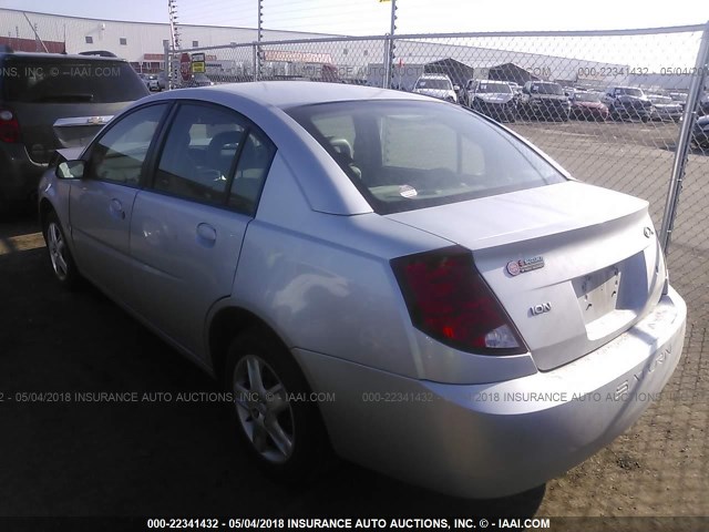 1G8AJ55F36Z137833 - 2006 SATURN ION LEVEL 2 SILVER photo 3