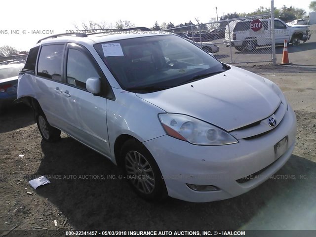 5TDZK22CX8S177054 - 2008 TOYOTA SIENNA XLE/XLE LIMITED WHITE photo 1