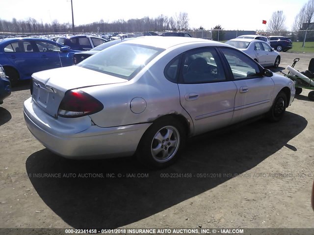 1FAFP55294A205979 - 2004 FORD TAURUS SES SILVER photo 4