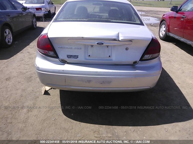 1FAFP55294A205979 - 2004 FORD TAURUS SES SILVER photo 6