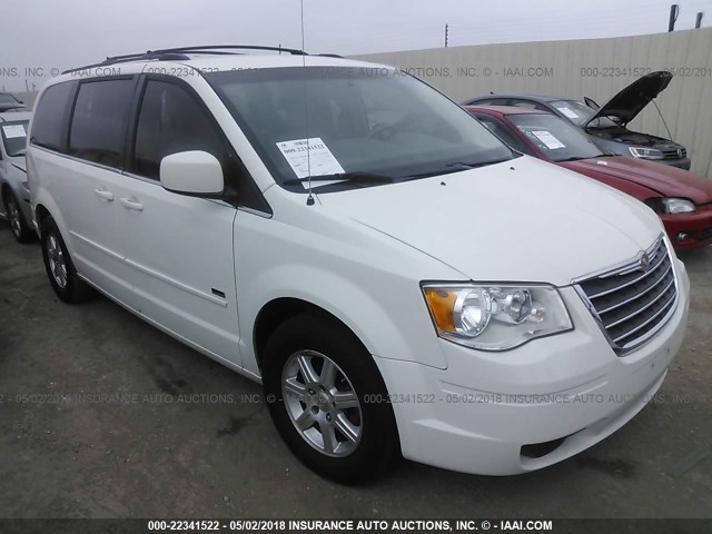2A8HR54PX8R773954 - 2008 CHRYSLER TOWN & COUNTRY TOURING WHITE photo 1
