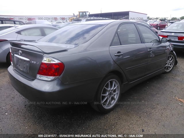 4T1BE32KX6U725614 - 2006 TOYOTA CAMRY LE/XLE/SE 灰色 照片 4
