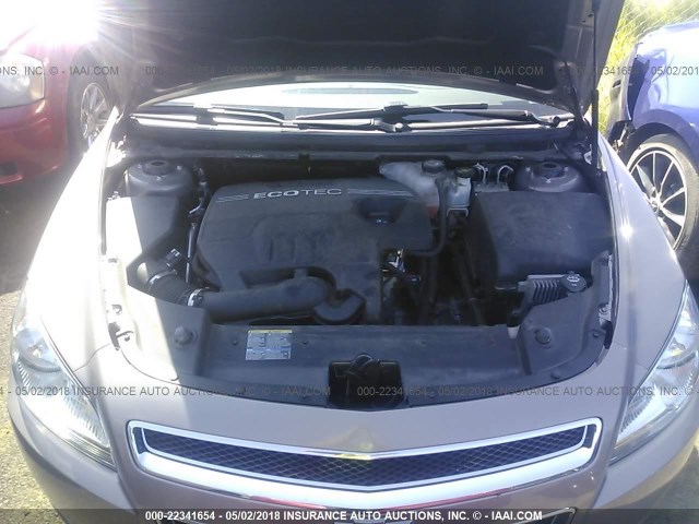 1G1ZH57B48F251190 - 2008 CHEVROLET MALIBU 1LT 棕色 照片 10