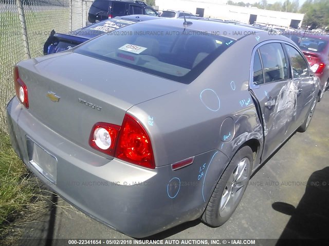 1G1ZH57B48F251190 - 2008 CHEVROLET MALIBU 1LT 棕色 照片 4