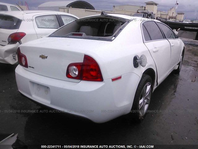 1G1ZA5E03CF347682 - 2012 CHEVROLET MALIBU LS 白色 照片 4