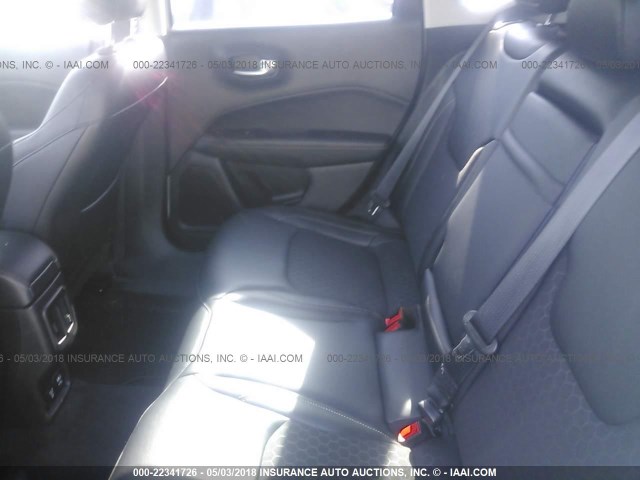 3C4NJDBB7JT231877 - 2018 JEEP COMPASS LATITUDE Weiß Foto 8