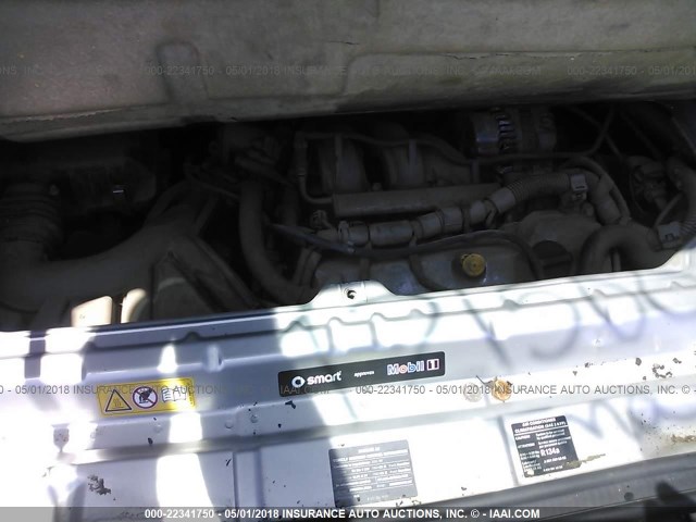 WMEEJ3BA4BK421500 - 2011 SMART FORTWO PURE/PASSION BLACK photo 10