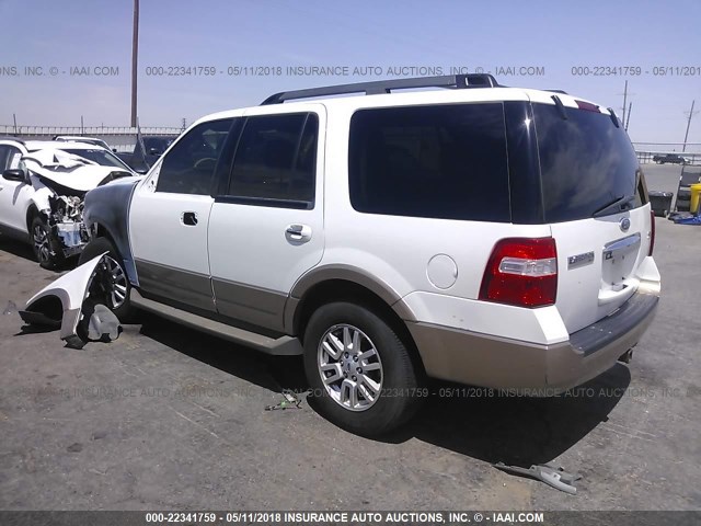 1FMJU1H58BEF38798 - 2011 FORD EXPEDITION XLT/KING RANCH WHITE photo 3