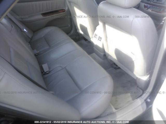 4T1BE30K32U072170 - 2002 TOYOTA CAMRY LE/XLE/SE BLACK photo 8