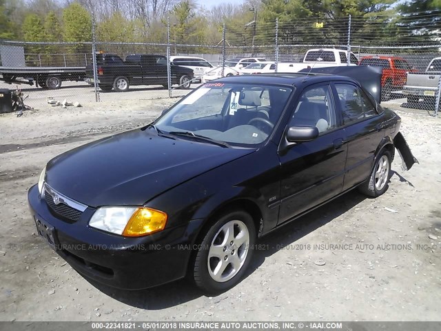 JM1BJ2215X0146525 - 1999 MAZDA PROTEGE ES 黑色 照片 2