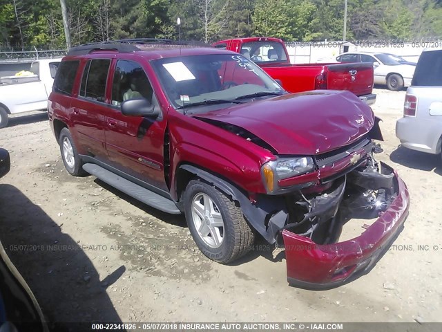 1GNES16S736118795 - 2003 CHEVROLET TRAILBLAZER EXT BURGUNDY photo 1