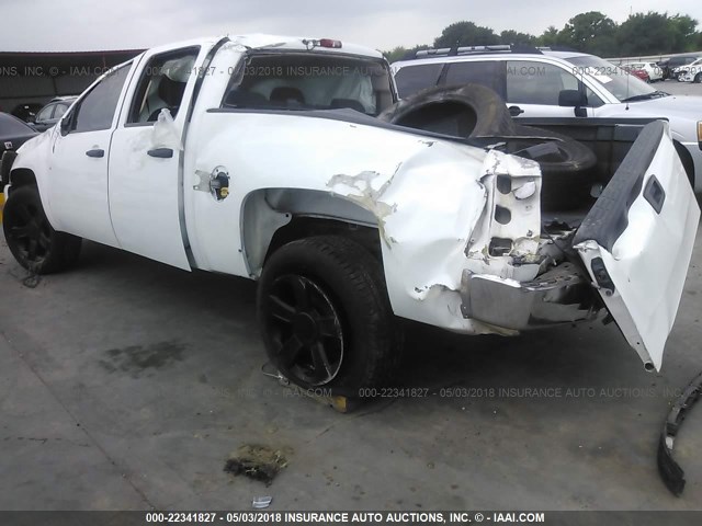 3GCRCREA1AG285745 - 2010 CHEVROLET SILVERADO C1500  LS WHITE photo 3