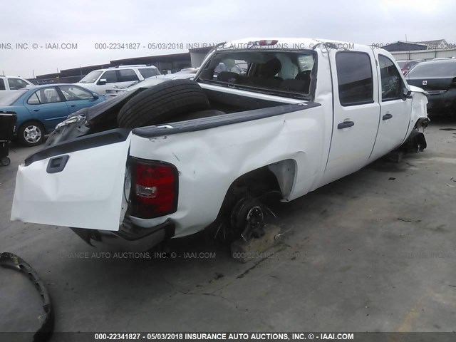 3GCRCREA1AG285745 - 2010 CHEVROLET SILVERADO C1500  LS WHITE photo 4