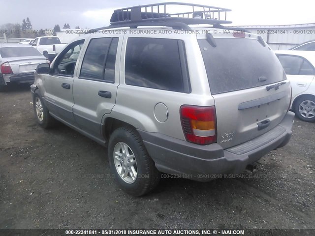 1J4GW48S34C325735 - 2004 JEEP GRAND CHEROKEE LAREDO/COLUMBIA/FREEDOM 金色 照片 3