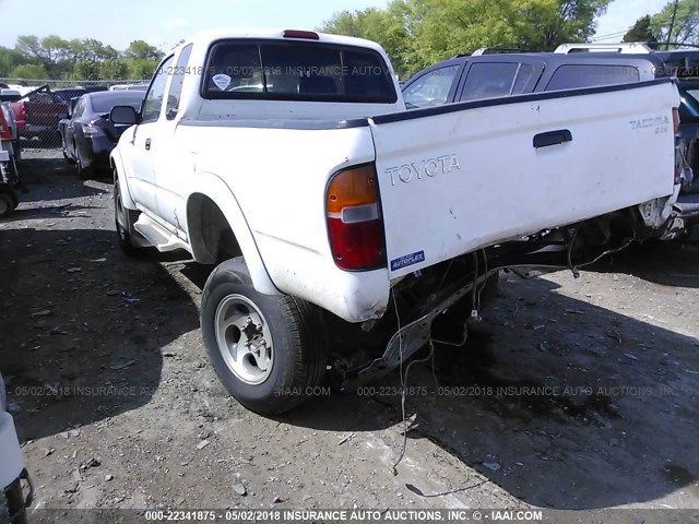 4TAWM72N6YZ634027 - 2000 TOYOTA TACOMA XTRACAB WHITE photo 6