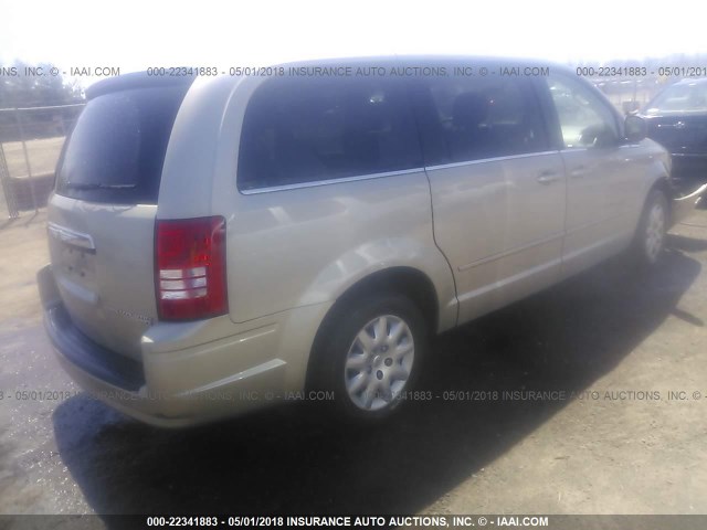 2A8HR44EX9R670818 - 2009 CHRYSLER TOWN & COUNTRY LX GOLD photo 4