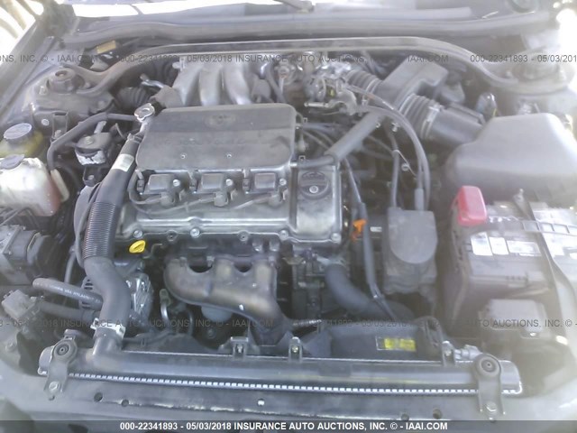 2T1FF28P31C476658 - 2001 TOYOTA CAMRY SOLARA SE/SLE შავი ფოტო 10