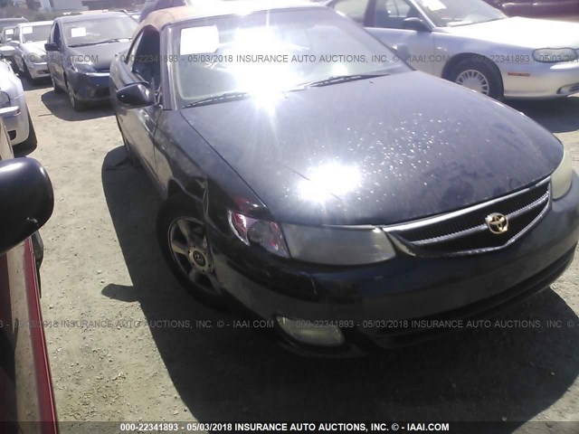 2T1FF28P31C476658 - 2001 TOYOTA CAMRY SOLARA SE/SLE შავი ფოტო 6