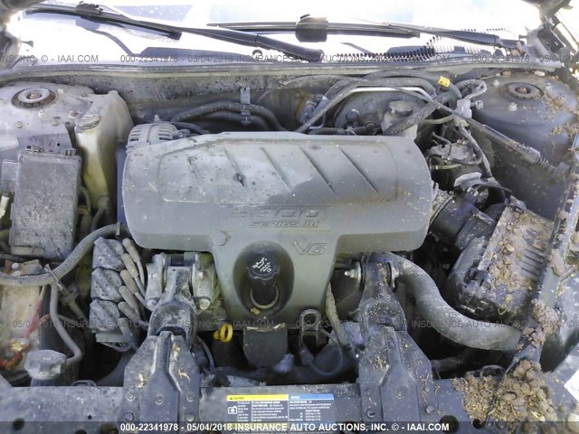 2G2WP552171161831 - 2007 PONTIAC GRAND PRIX BLACK photo 10