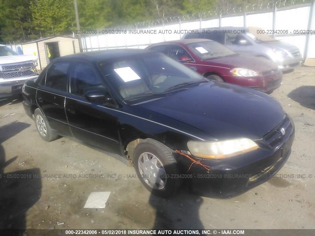 1HGCF8648WA089471 - 1998 HONDA ACCORD DX BLACK photo 1