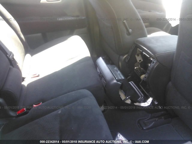 5N1AR2MM8EC731697 - 2014 NISSAN PATHFINDER S/SV/SL/PLATINUM 银色 照片 8