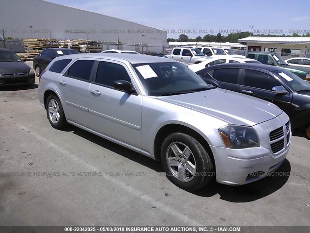 2D4FV47T96H446612 - 2006 DODGE MAGNUM SE SILVER photo 1