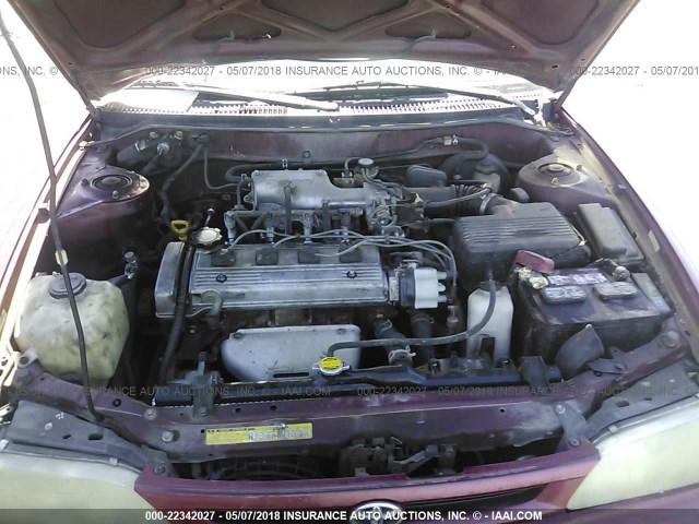 1NXBB02E4TZ427010 - 1996 TOYOTA COROLLA DX RED photo 10