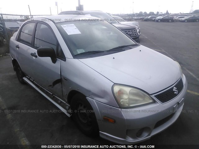 JS2RA62S155252524 - 2005 SUZUKI AERIO S/LX SILVER photo 1